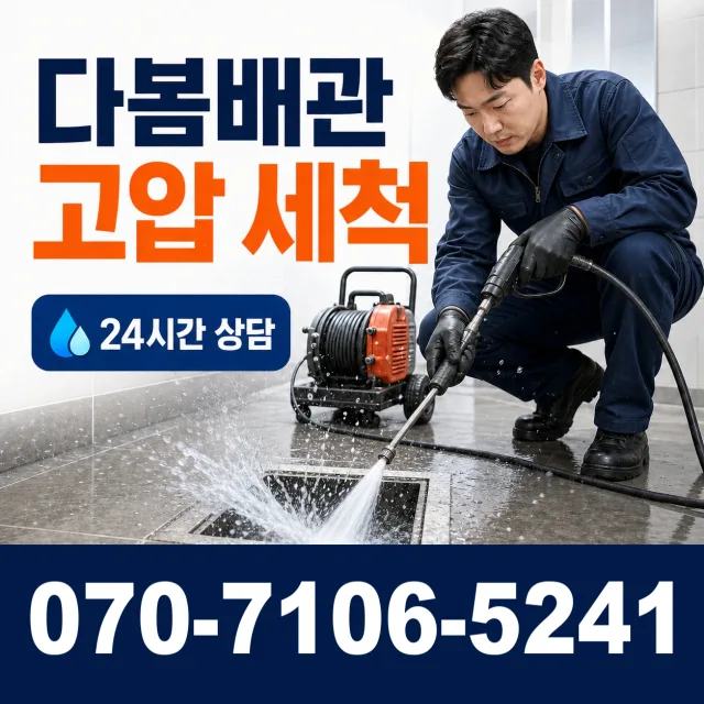 서울 광진구 군자동 배관청소 상담 이미지 4